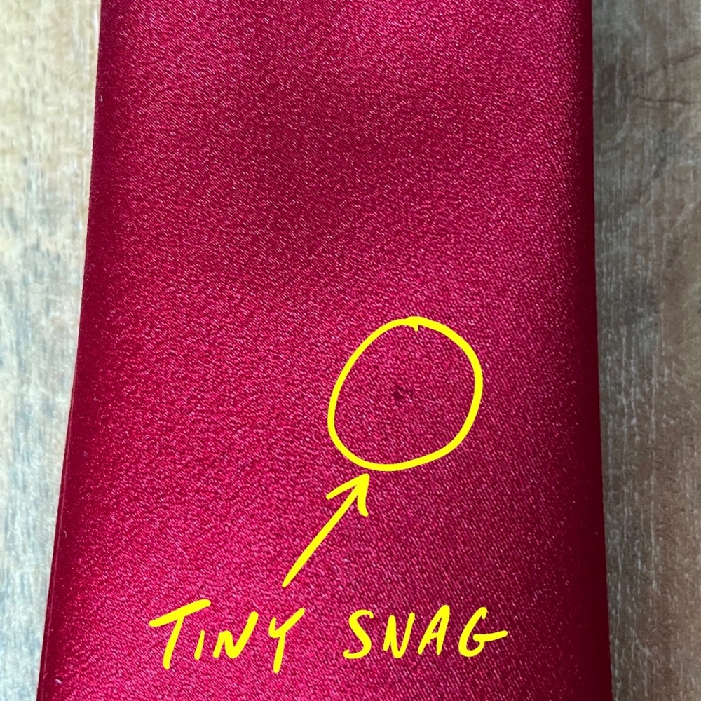 Robert Talbott Best Of Class Solid Red Satin Powe… - image 8